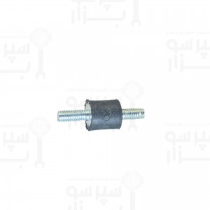 لرزش و ضربه گیر الکترو موتور ۴۵ اس اچ قطر ۱۰×۱۰ میل پیچ ام۴×ارتفاع۱۰ میلیمتر