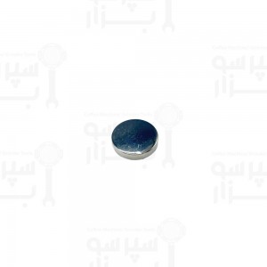 قطعه پلاک سکه ای کروم انتهای دستگیره پرتافیلتر آستوریا /  وگا