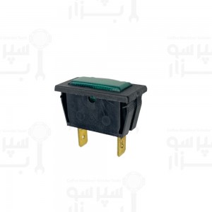 چراغ سبز پایلوت کنار سوییچ پاور جیمبالی ام27 آر ای / فائما ای98 آر ای /  کاسادیو دایچی/دودیچی/ کویندیچی / ونتی ۱۰ آمپر ۲۵۰ ولت اورجینال