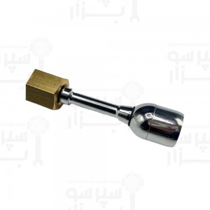 نازل آب جوش کامل ضدزنگ طول ۱۱۰ میلیمتر با مهره اتصال کاریمالی/اکسپوبار/ساب ایتالیا