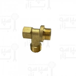 چوپوقی زانویی اتصال 3 طرفه لوله زیر بویلر فائما/بی اف سی رویال / چیم / اکسپوبار / وی بی ام / XLVI و غیره اتصال های نری ۱/۲ اینچ و ۱/۲ اینچ و اتصال مادگی ۱/۴ اینچ