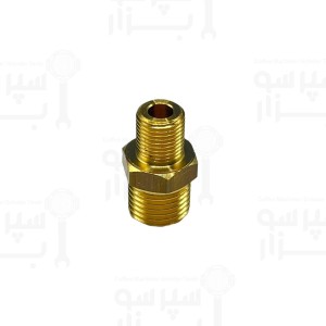 واسط مغزی برنجی اتصال 1/4 اینچ به 1/8 اینچ