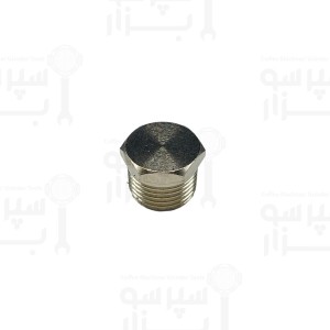 درپوش بست کورکن پوشش نیکل بویلر رزوه 1/2 اینچ مناسب چم / جیمبالی / فائما و غیره