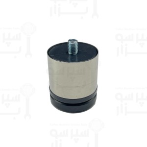 پایه دستگاه اسپرسو یونیورسال رزوه ام10 قطر 50 میلیمتر ارتفاع بین 55 الی 68 میلیمتر قابل تنظیم