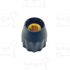 دستگیره شیر آب و بخار بی اف سی رویال / پاوونی / آسکاسو رزوه کوچک مشکی مات
