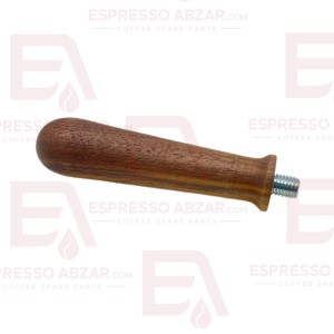 دستگیره چوبی حرفه ای پرتافیلتر رزوه ام12 طراحی ارگونومیک جنس چوب گردو با کیفیت بسیار بالا ( لطفا در آب فرو نکنید )