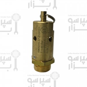 سوپاپ اطمینان کامل اورجینالی بیزرا 1/6 بار رزوه 1/2 اینچ