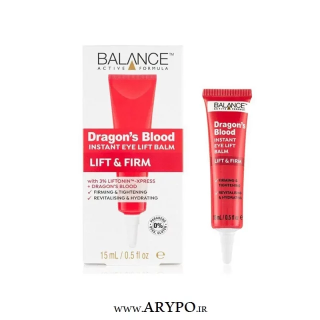 کرم لیفتینگ دور چشم بالانس مدل Dragon’s Blood
