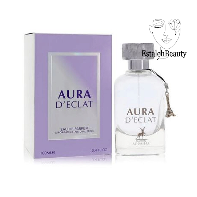 ادکلن الحمبرا آئورا اکلت 100 میل | Alhambra Aura Eclat Eau de Parfum 100ml