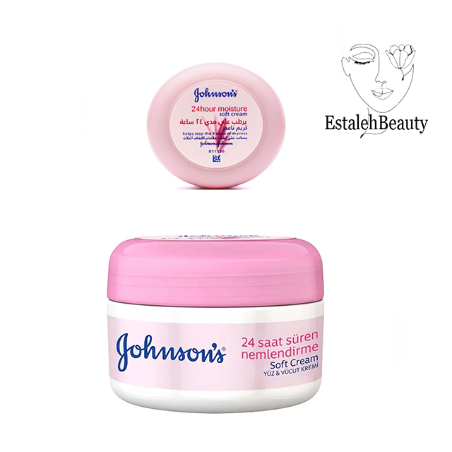 کرم جانسون مرطوب کننده دست و صورت 200 میل – JOHNSON’S