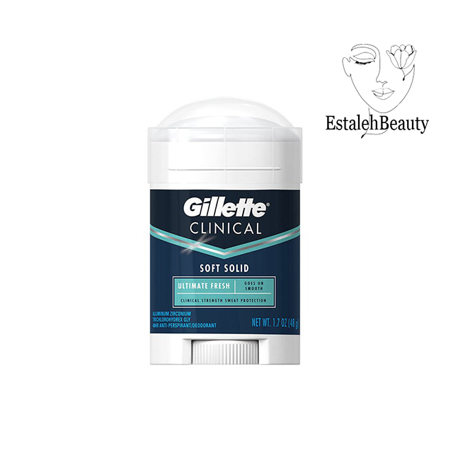 دئودورانت ژیلت کلینیکال  GILLETTE Clinical Protection 48gr