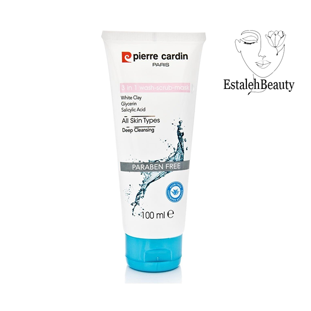 ژل شستشو  اسکراب  ماسک پیرکاردین کد 19500