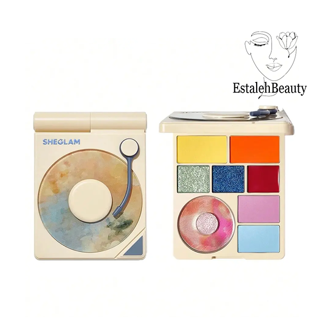 پالت سایه چشم گرامافونی شیگلم  رنگ color me crazy