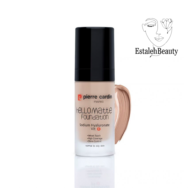پایه مات پیرکاردین  Pierre Cardin Hello Matte Foundation