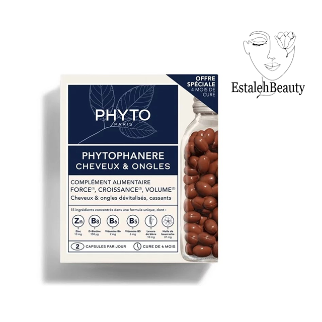 قرص مو فیتو فانر – تقویت مو | ۱۲۰ عددی (Phyto Phytophaner Hair Tablets – 120 Tablets)