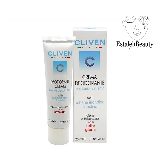 کرم دئودورانت کلیون | Cliven Deodorant Cream – 25ml