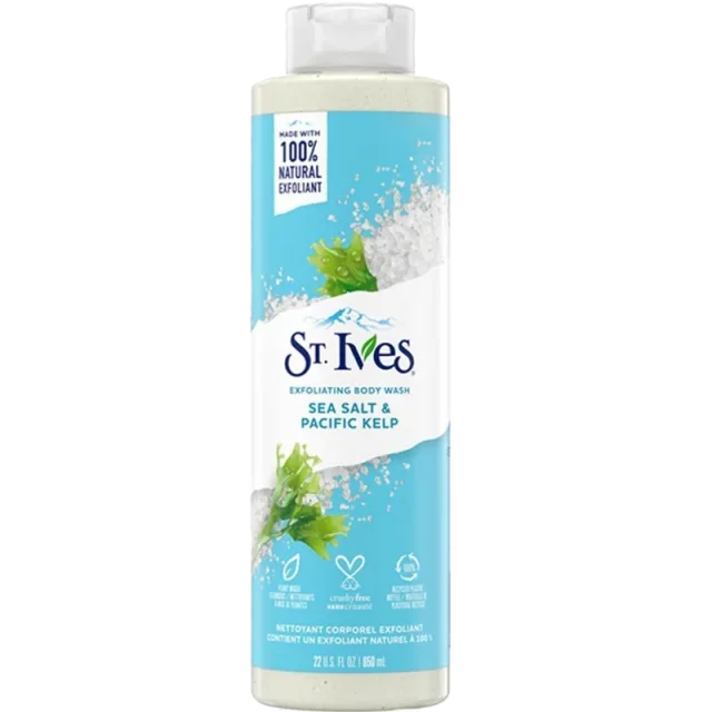 شامپو بدن سینت ایوز جلبک و نمک دریایی حجم 650 میلی لیتر