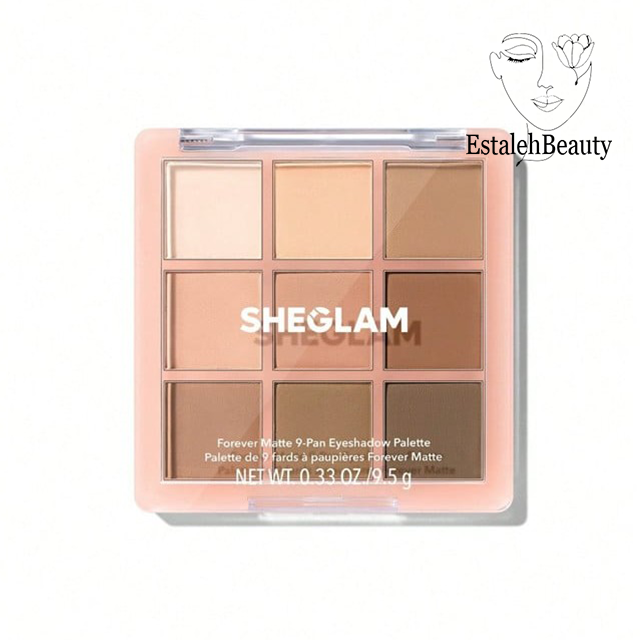 پالت پالت سایه ۹ رنگ شیگلم | Shigelm 9-Color Eyeshadow Palette Cinnamon Spice9 رنگ شیگلم