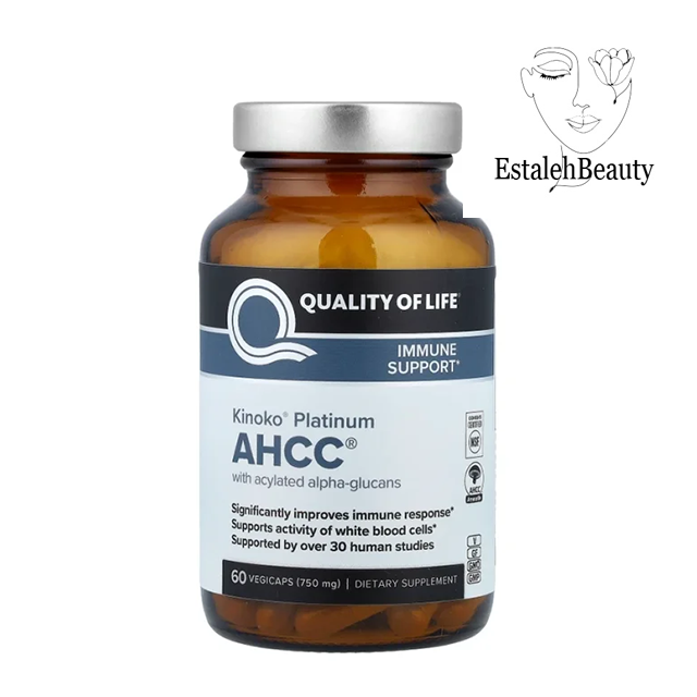 قرص پلاتینیوم کوالیتی آف لایف  ۶۰ عددی - AHCC