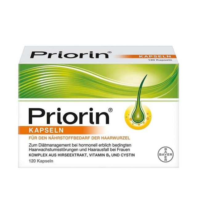 کپسول پریورین آلمانی – تقویت مو | ۱۲۰ عددی (Preorin German Hair Capsules – 120 Tablets)