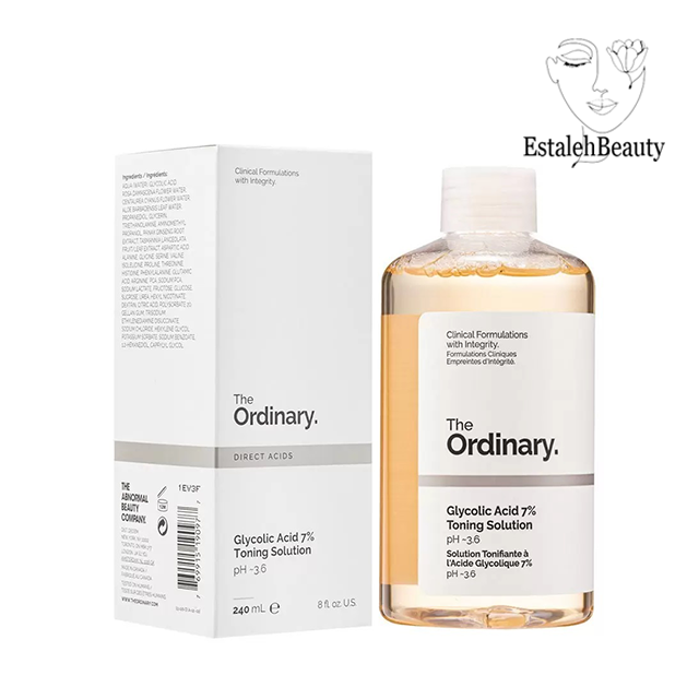 تونر گلیکولیک اسید ۷٪ اوردینری | The Ordinary Glycolic Acid 7% Toning Solution – 240ml