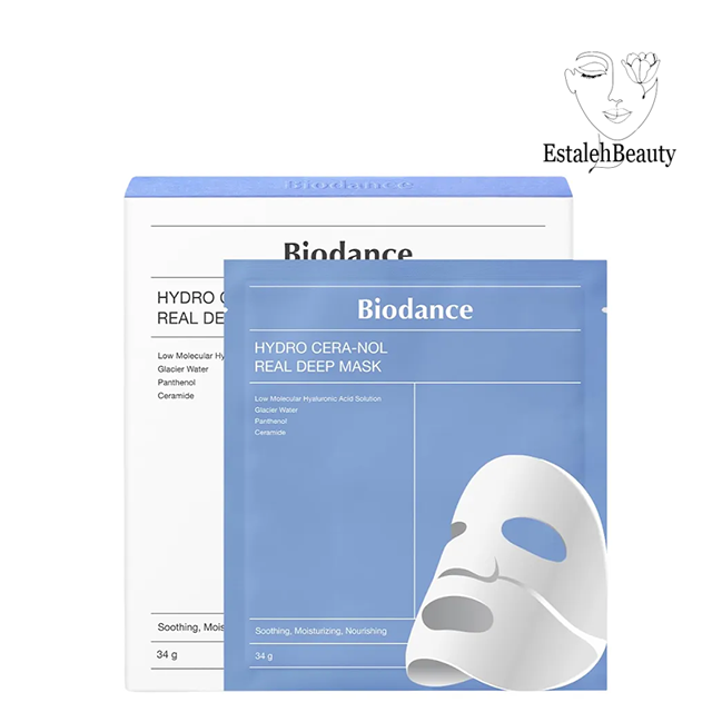 ماسک ورقه ای آبرسان  هیالورونیک بایودنس Biodance Hydro Cera