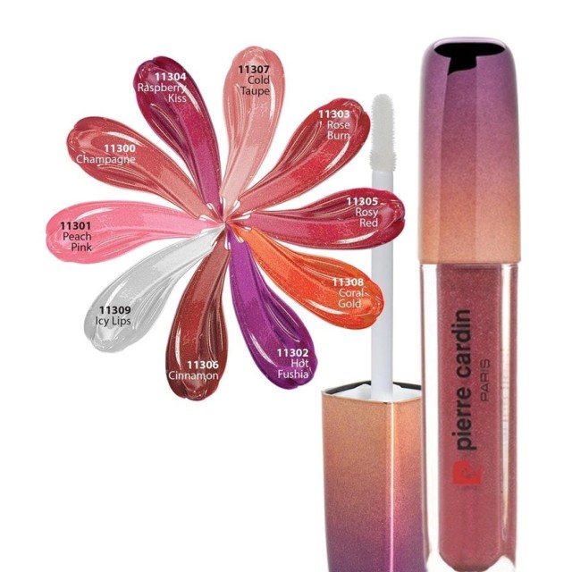 لیب گلاس شاین (برق لب درخشان) پیرکاردین رنگ 409 کد 11304 سریال  8680570544672 - shimmering lip gloss