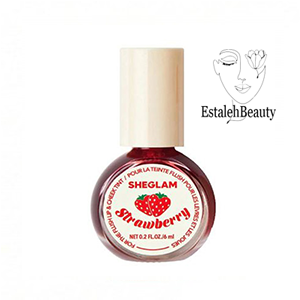 تینت لب و گونه توت فرنگی شیگلم sheglam its chili cheek tint