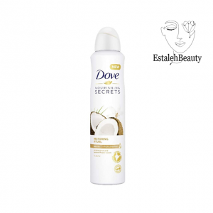 اسپری ضد تعریق داو با رایحه نارگیل و گل یاس 250ml