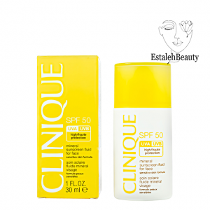 ضد آفتاب فلوئید مینرال SPF 50 کلینیک  ۳۰ میل