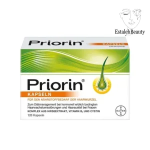 پریورین کپسول تقویت کننده مو و کاهش ریزش مو 90، 120 و 270 عددی