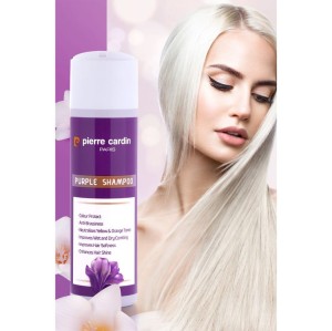 شامپو بنفش پیرکاردین کد 39616 سریال 8680570530415  Pierre Cardin Purple Shampoo