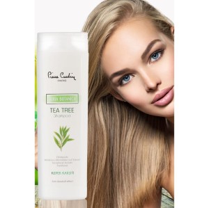 شامپو درخت چای پیرکاردین  کد 8680570459198  Pierre Cardin Aura Botanica Tea Tree Shampoo