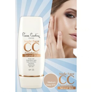 کرم پوست سی سی پیرکاردین روشنی 422 کد 8680570629928 Pierre Cardin Face CC Foundation