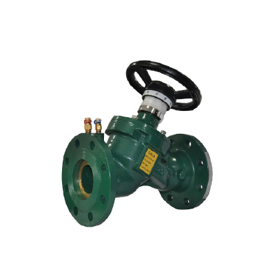 fixed orifice double regulating valve fig 1209-df/dfm شیر بالانس یا تنطیم کننده دو روزنه ثابت (FODRV)