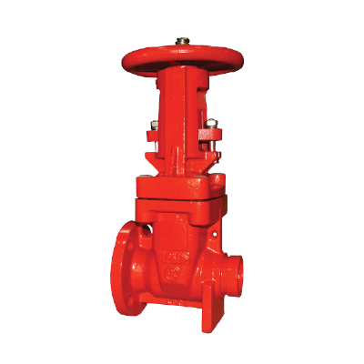 resilient seated os&y type-flange-groove ends fig 333fg