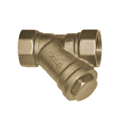 brass y strainer fig 7691