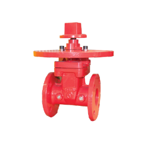 resilient seated nrs type gate valve-flange ends fig 322ff شیر دروازه ای سیت ارتجاعی دوسر فلنج ان ار اس