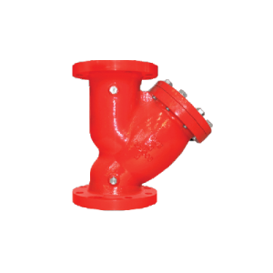 y strainer flange-flange ends fig 70ff