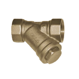 brass y strainer fig 7691