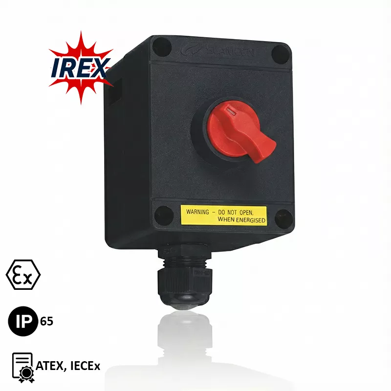 کلید روتاری ضد انفجار وارُم| مدل BZA8050-A2