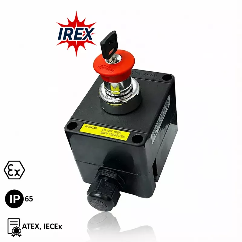 امرجنسی سوئیچ‌دار ضد انفجار وارُم| مدل BZA8050-A1