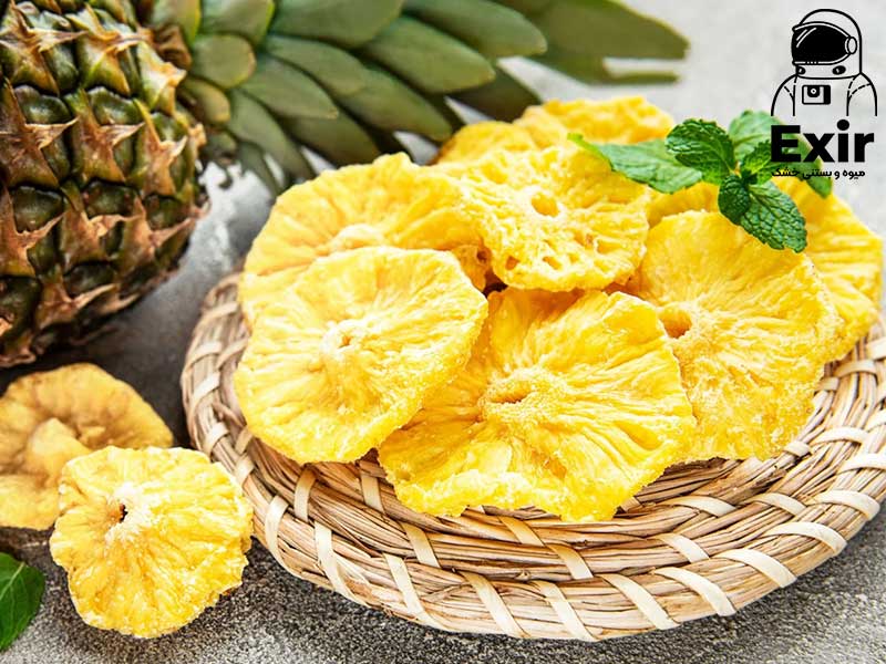 آناناس خشک؛ یک برش از استوا در کیف شما