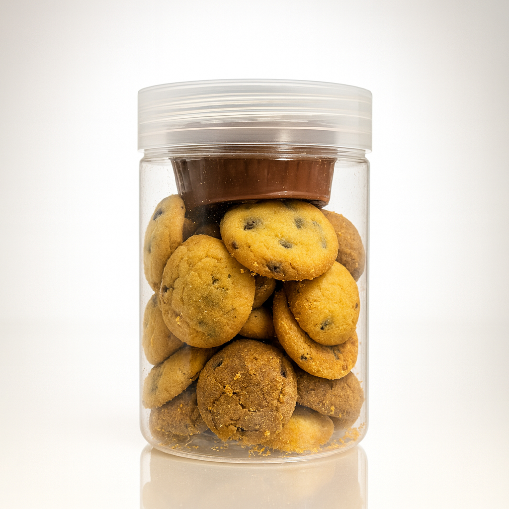 کوکی مخلوط نیویورکی با طعم کره ای و قهوه با دیپ شکلات