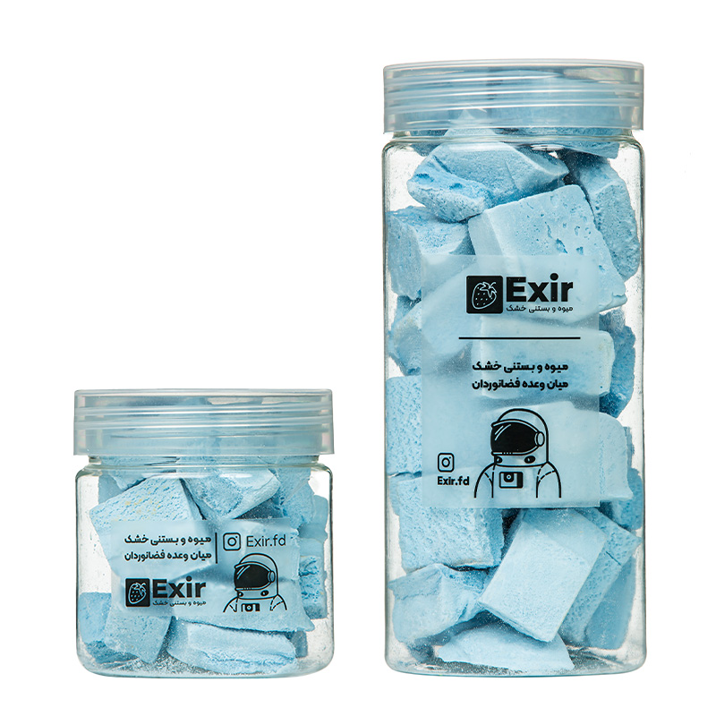 بستنی خشک بلوبری