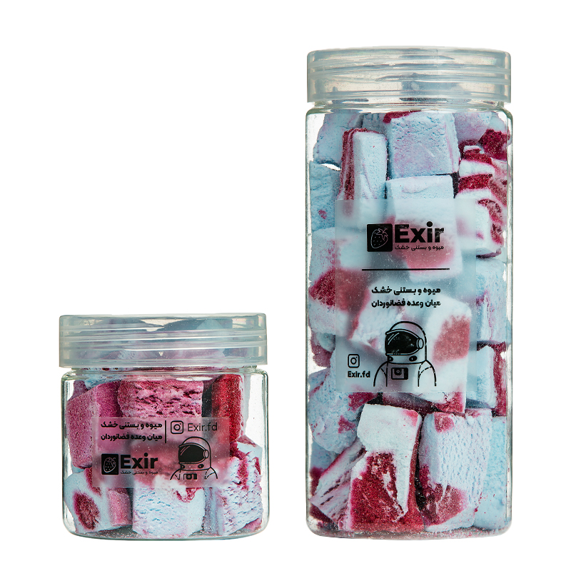 بستنی خشک بلوبری شاتوت