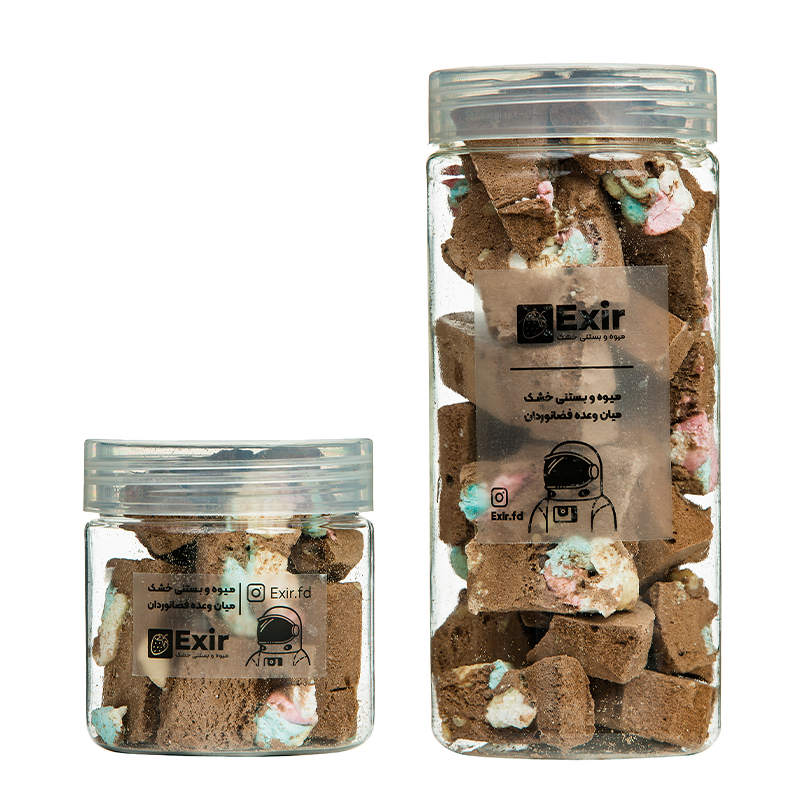 بستنی خشک شکلات مارشمالو