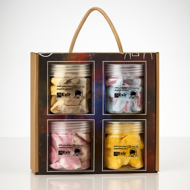 پکیج چهار بستنی دو رنگ محبوب