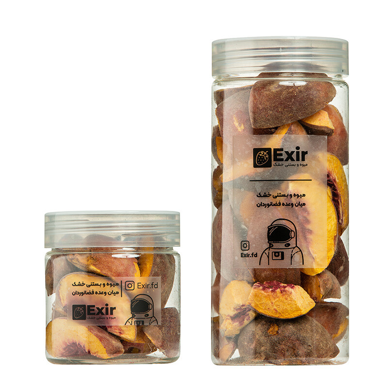 میوه خشک هلو زعفرانی