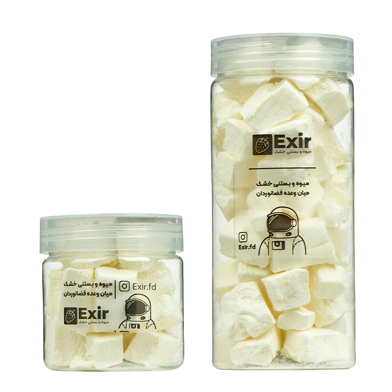 بستنی خشک وانیل